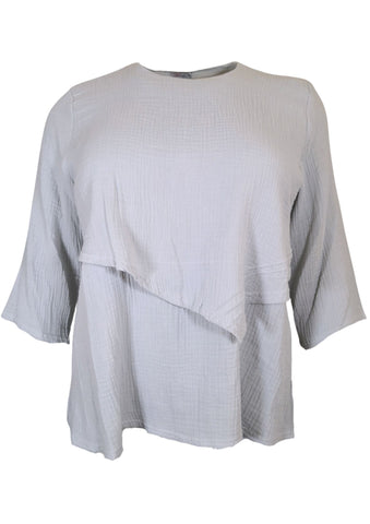 NEW YORK _ Musselinshirt
