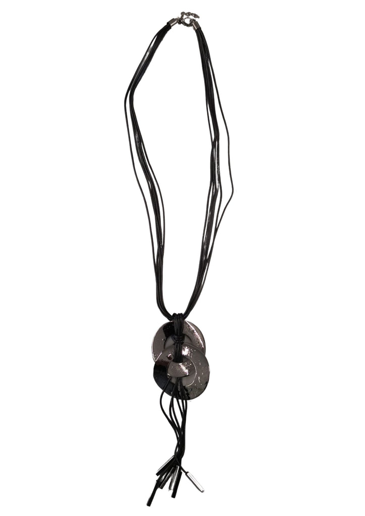 KETTE _ Lederband mit ovalem Stein