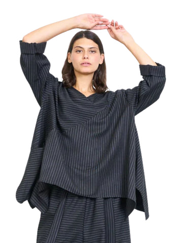 VINT _ Shirt Nadelstreifen