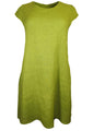 Produktbild MII _ Leinenkleid Etuit Farbe~Apfelgrün 