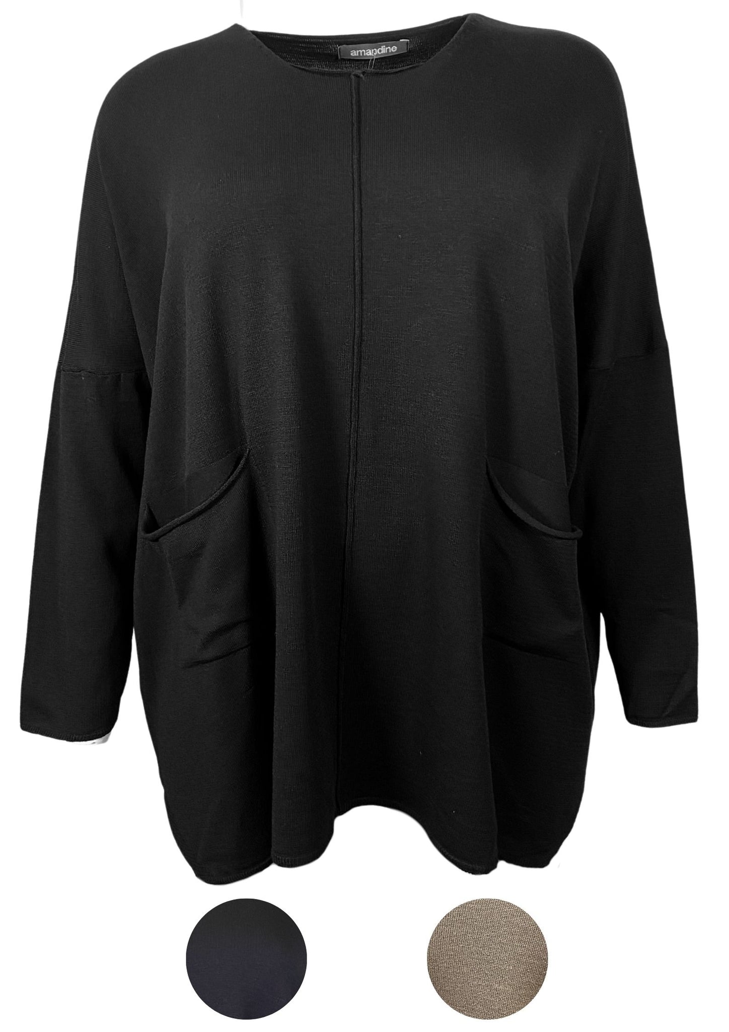 AMANDINE _ Feinstrick Pullover