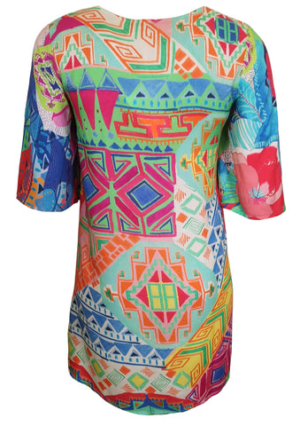 ORIENTIQUE _ Digitaldruck Tunikakleid