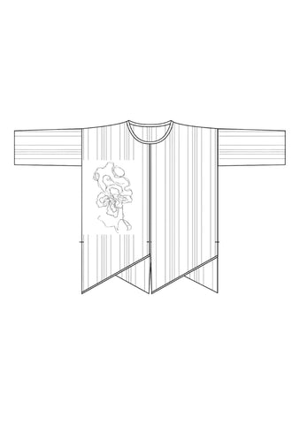 NOEN _ Pullover White Flower