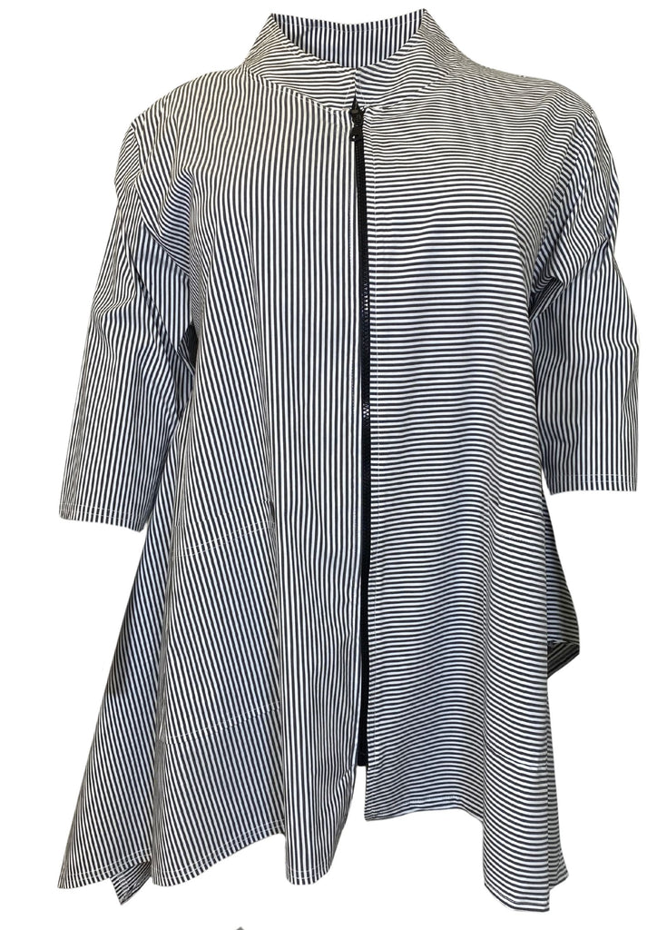 AKH _ Blusenjacke Striped