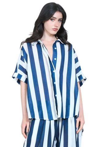 NAZARRO _ Oversize Streifenbluse