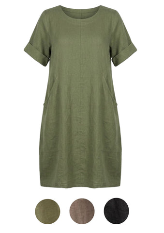 MII _ Leinenkleid