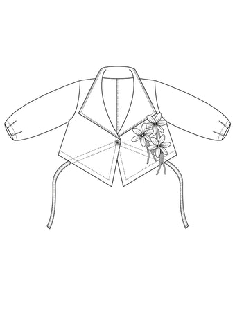 NOEN _ Drape-Jacke Schwarz