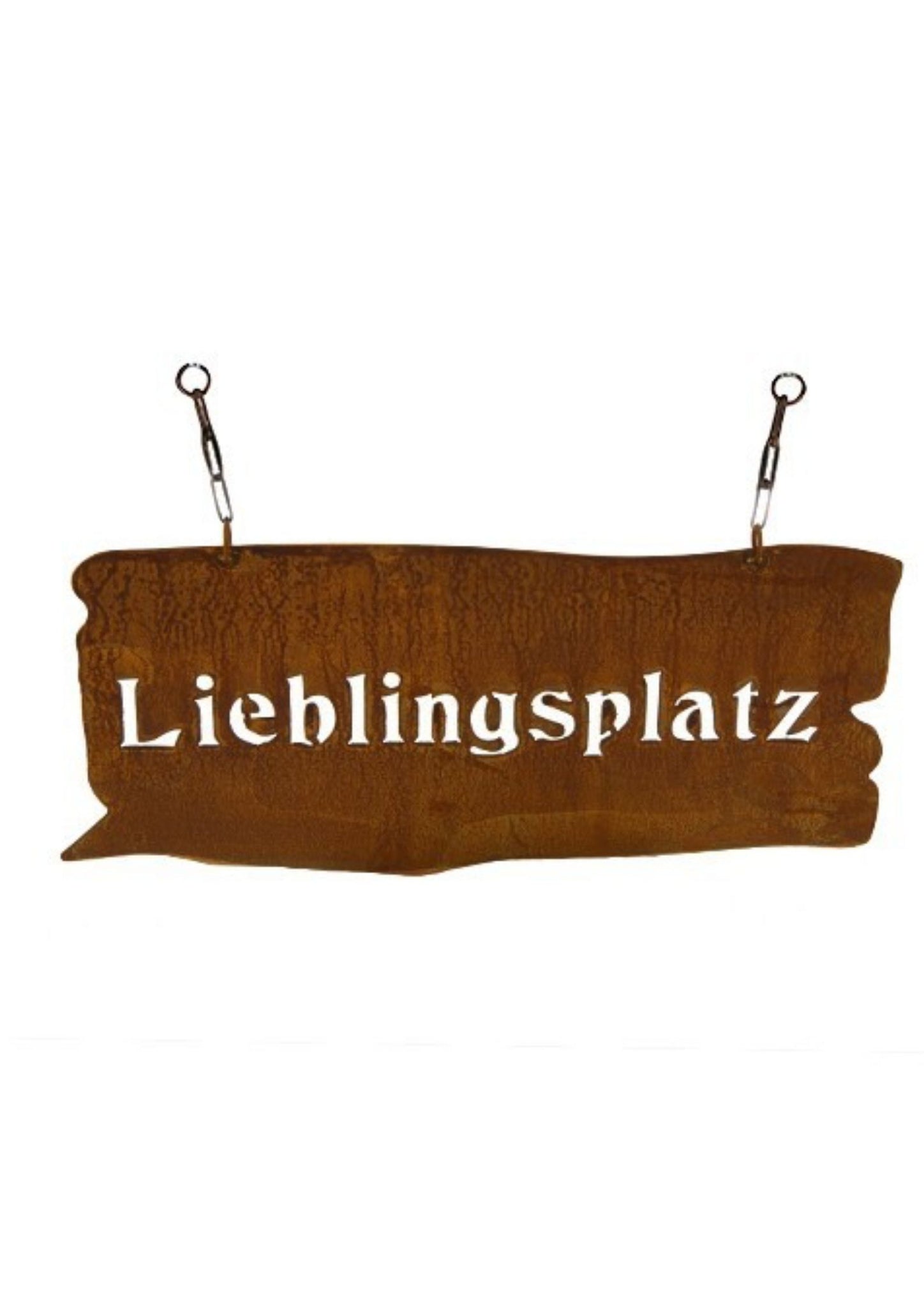 Metalltafel „ Lieblingsplatz“