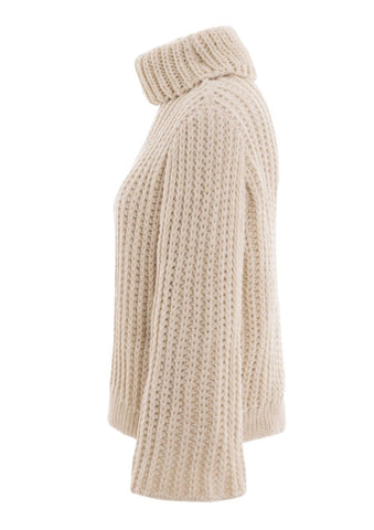 KNIT FACTORY _ Kris Rollkragen Strickpullover