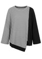 Produktbild VINT _ Oversize Streifen Pullover
