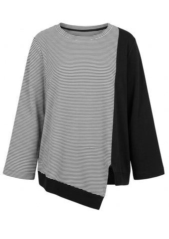 VINT _ Oversize Streifen Pullover