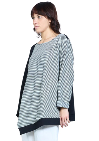 VINT _ Oversize Streifen Pullover