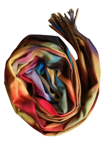 DF _ Schal Farbverlauf Melange