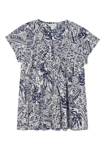 ORIENTIQUE _ Bluse Pleated