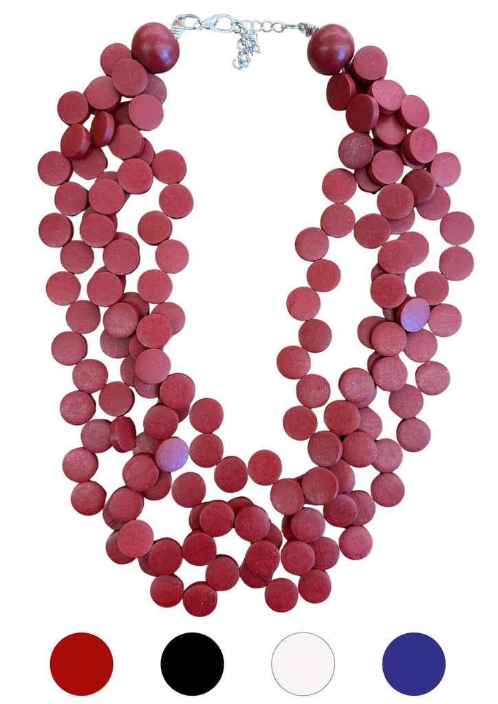Produktbild STATEMENT KETTE _ Holz Collier
