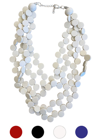 STATEMENT KETTE _ Holz Collier