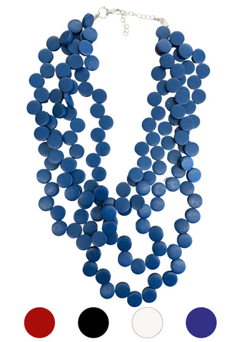 STATEMENT KETTE _ Holz Collier