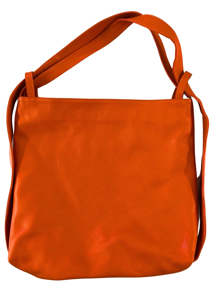 Produktbild MII _ Hochwertige Ledertasche/-Rucksack Farbe~Orange 