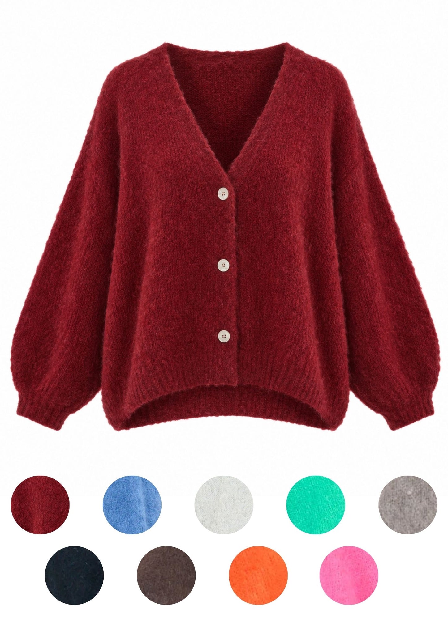 LYC _ Mohair Strickjacke