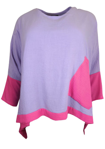 AKH _ Blusenshirt Lila