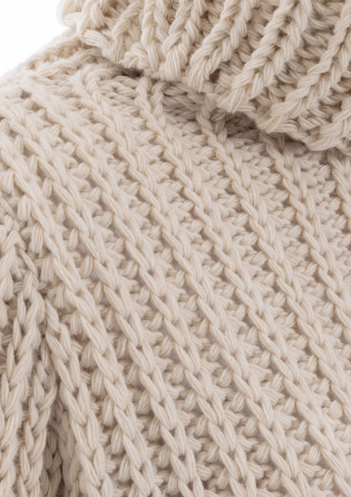 Produktbild KNIT FACTORY _ Kris Rollkragen Strickpullover 