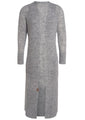 Produktbild KNIT FACTORY _ Gina Long Cardigan Farbe~LightGrey  Größe~36/38 Größe~40/42 