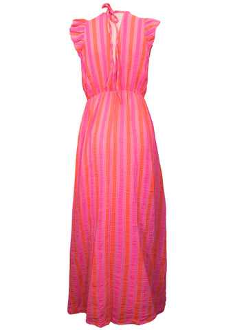 PC  _ Kleid Musselin Neon Stripe