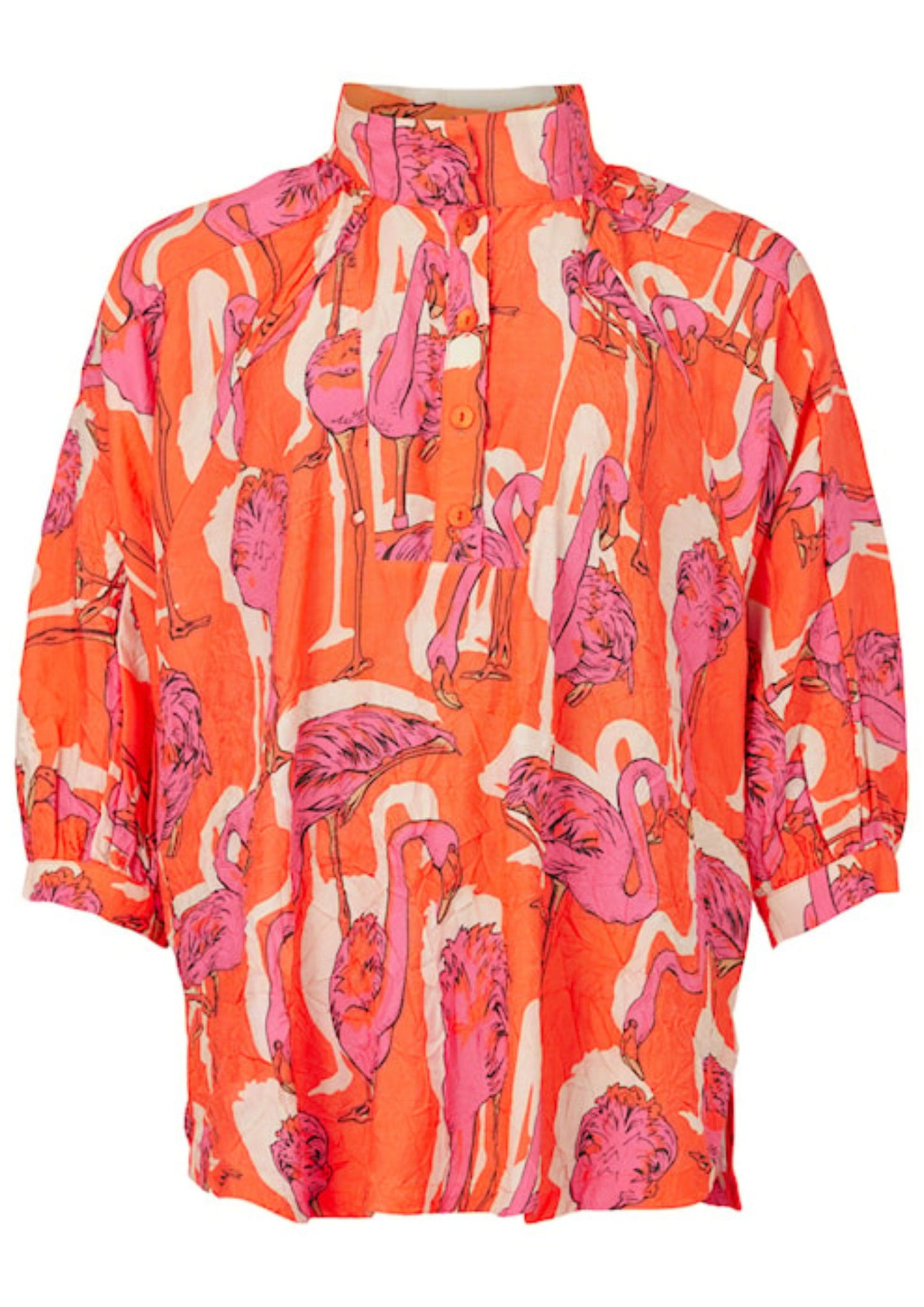 NOEN _ Bluse Flamingo