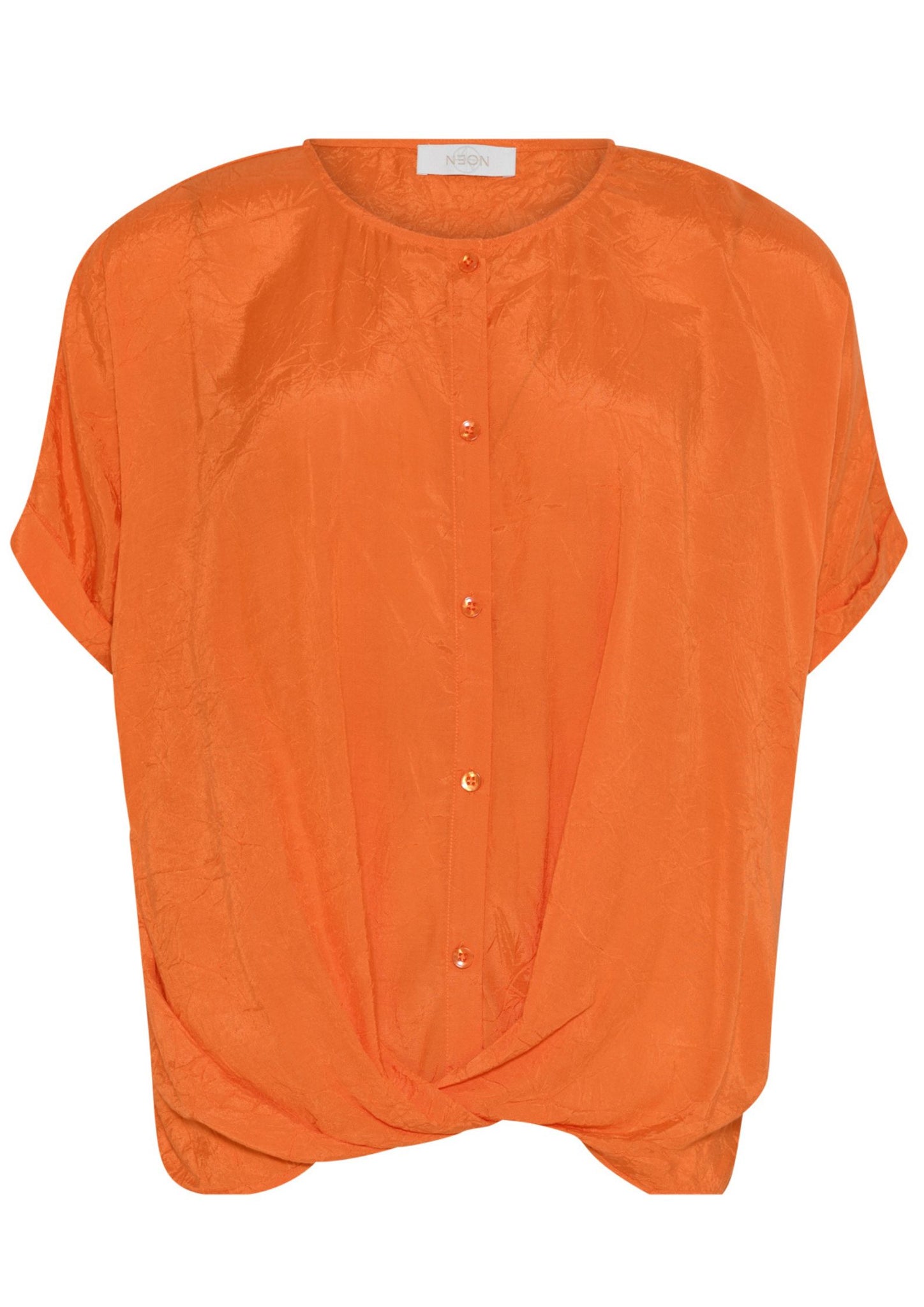 NOEN _ Bluse Knot Orange