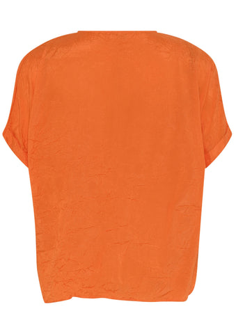 NOEN _ Bluse Knot Orange