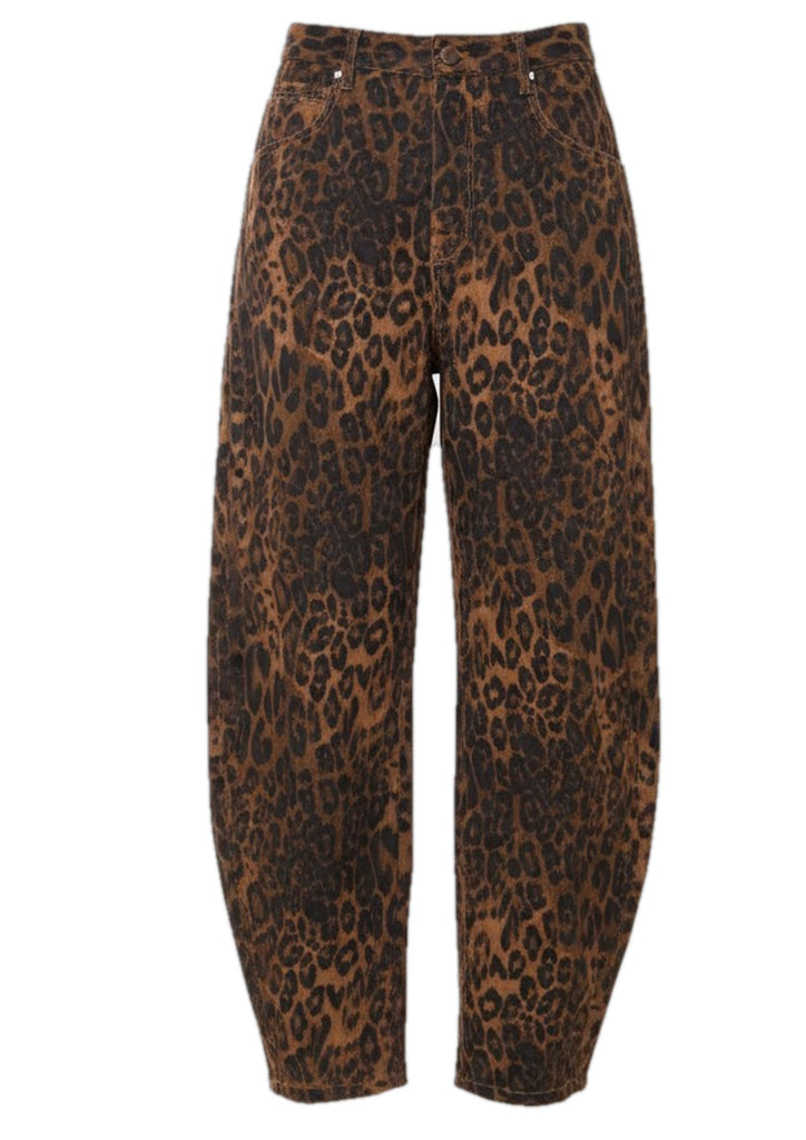 Produktbild CB _ Barrel Jeans Leoprint