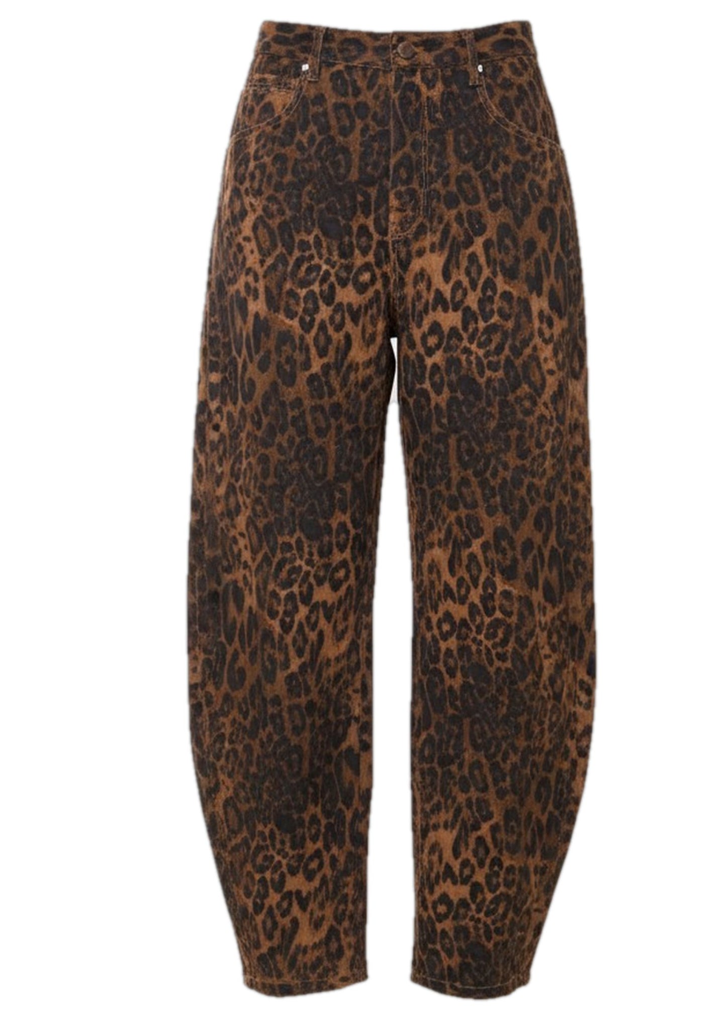 CB _ Barrel Jeans Leoprint