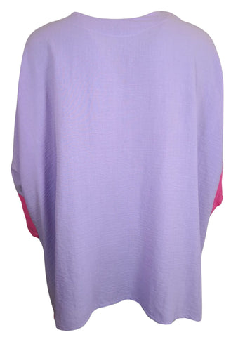 AKH _ Blusenshirt Lila