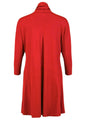 NOEN _ Midikleid Tomato Red