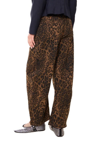 CB _ Barrel Jeans Leoprint