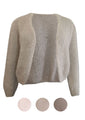 Produktbild PC _ Mohair Cardigan Farbe~Creme 