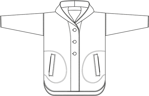 NOEN _ Wollwalk Jacke