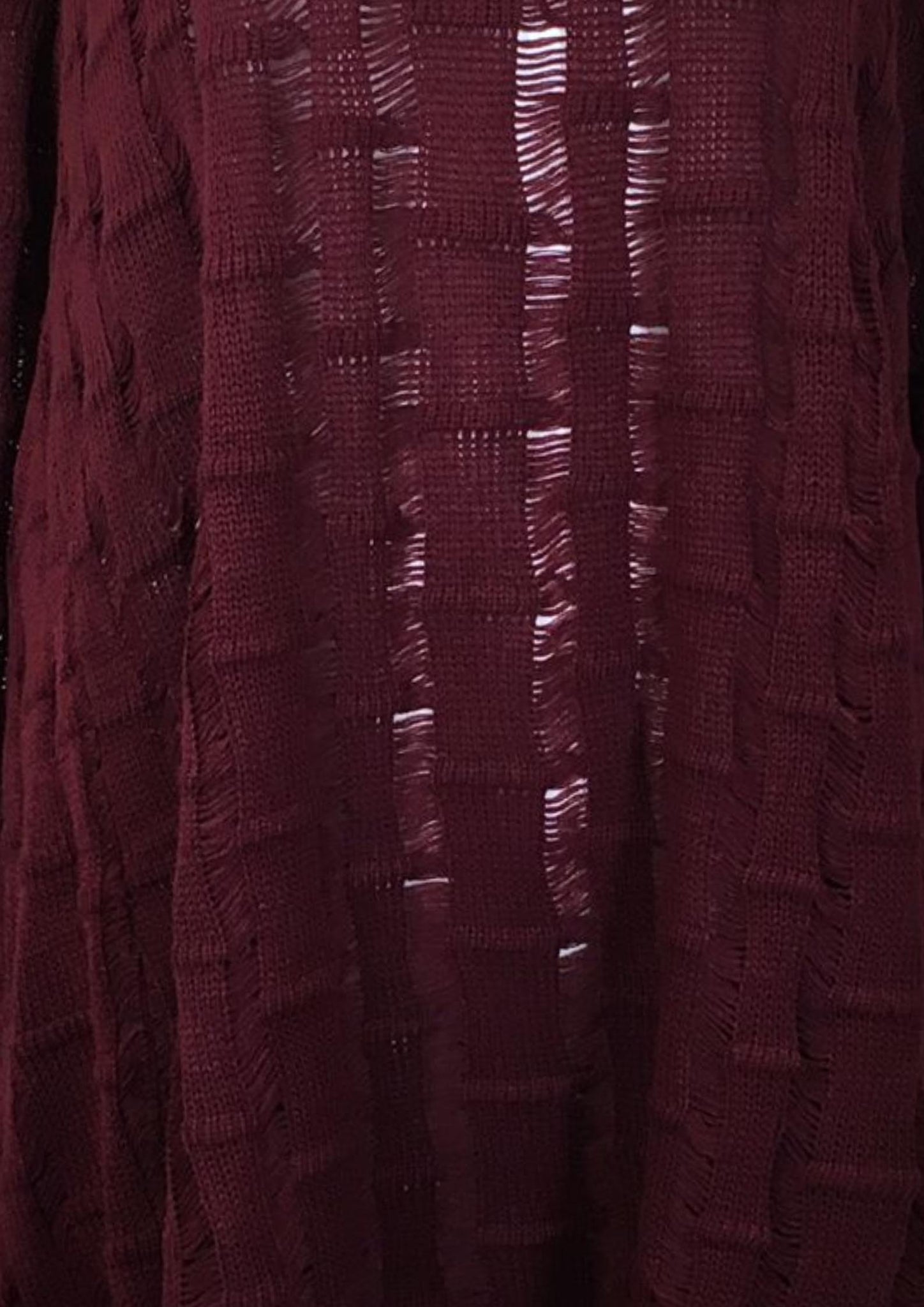 AKH _ Strickshirt Lochstruktur