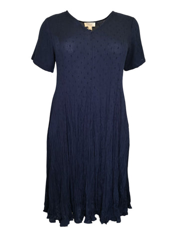 ORIENTIQUE _ Kleid Essentials Crincle