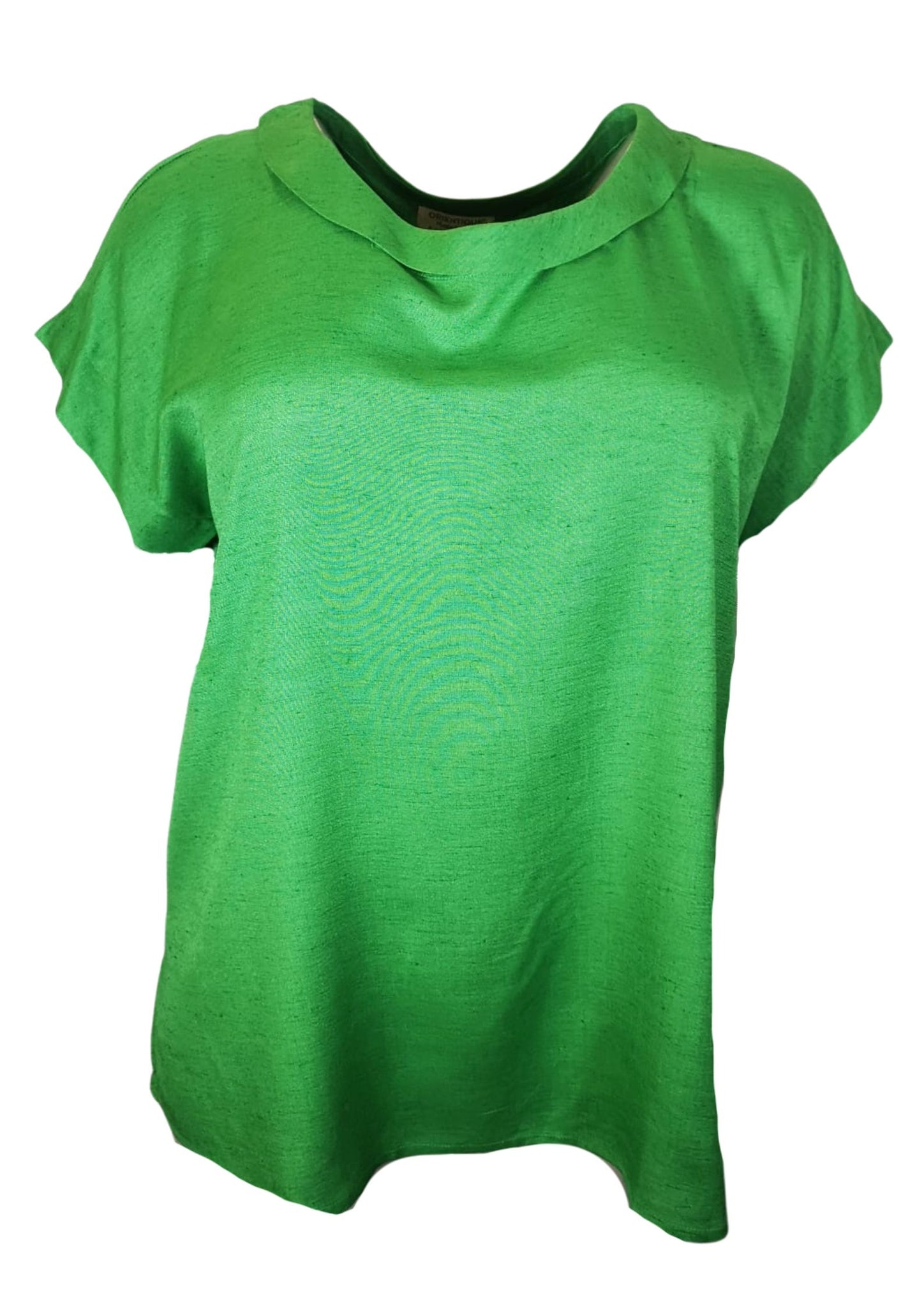 ORIENTIQUE _ Blusenshirt Schalkragen