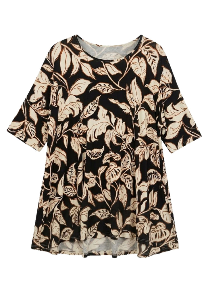 Produktbild AKH _ Jerseyshirt Floral Black