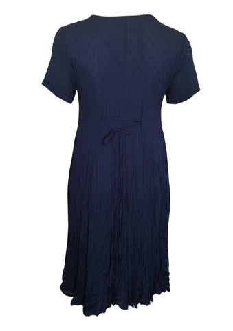 ORIENTIQUE _ Kleid Essentials Crincle