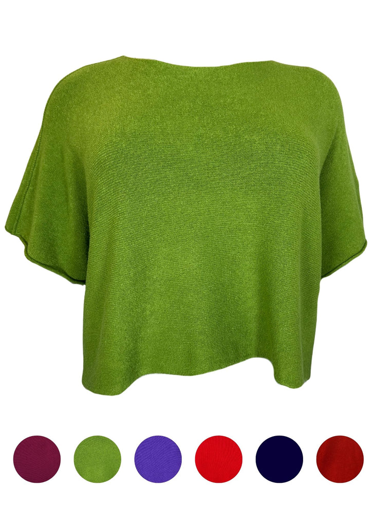 Produktbild MII _ Oversize Pullover Farbe~Beere Farbe~Apfelgrün Farbe~Ultraviolett Farbe~Kirschrot Farbe~Marine Farbe~Rost 