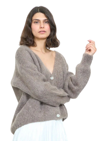 LYC _ Mohair Strickjacke