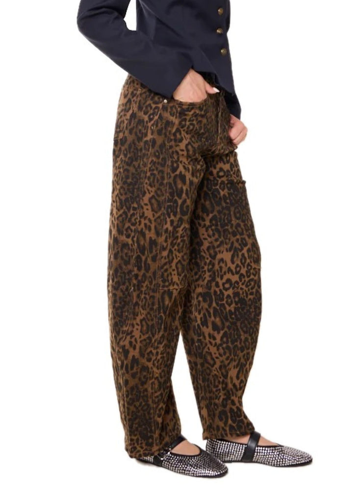 Produktbild CB _ Barrel Jeans Leoprint