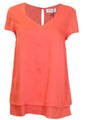 NOMADS _ Double Blouse Papaya