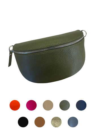 MII _ Hochwertige Bauchtasche/Crossbody Bag Leder
