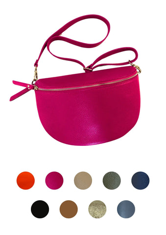 MII _ Hochwertige Bauchtasche/Crossbody Bag Leder