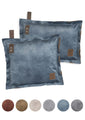 Produktbild KNIT FACTORY _ Dax Kissen Größe~60x40  Farbe~Jeans 