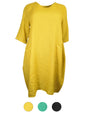 Produktbild MII _ Leinenkleid Farbe~Gelb 